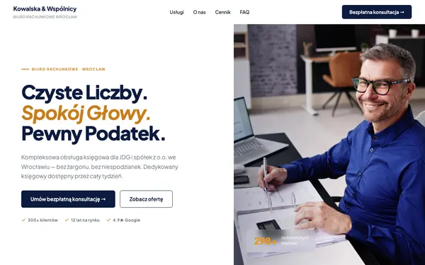 Podgląd strony — Kowalska i Wspólnicy